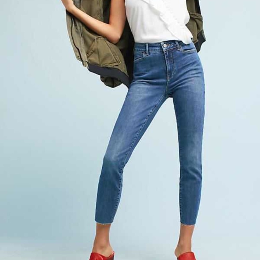 Pilcro and letterpress highrise skinny jeans